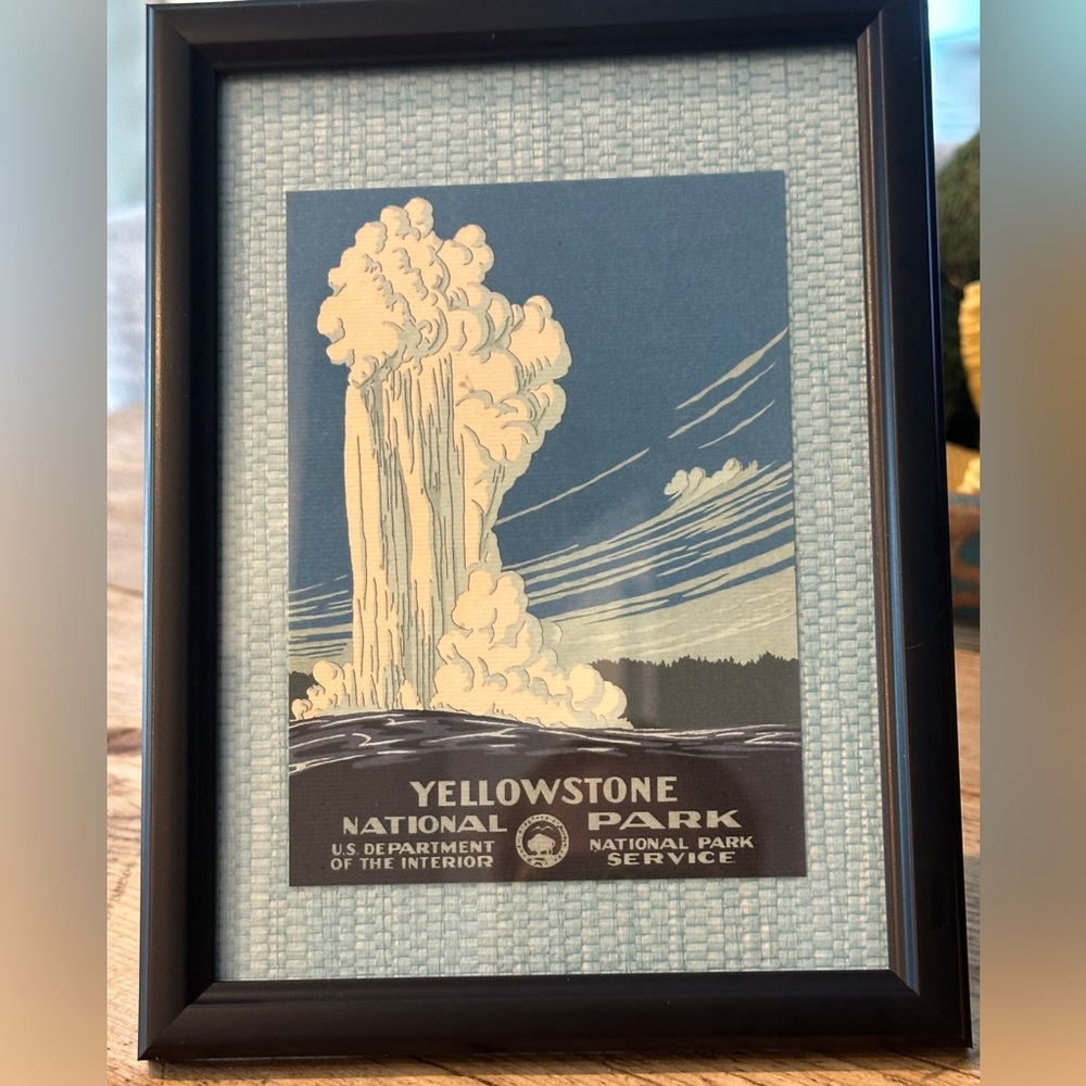 Yellowstone National Park Framed Print